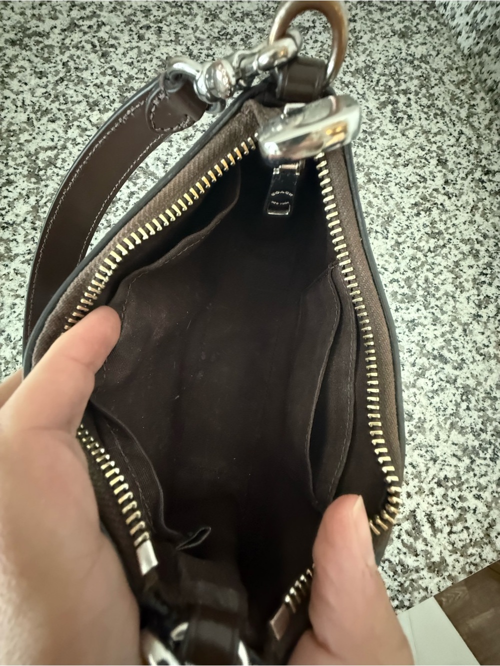 COACH Dark Brown Teri Mini Bag 🤎 - Picture 6 of 9